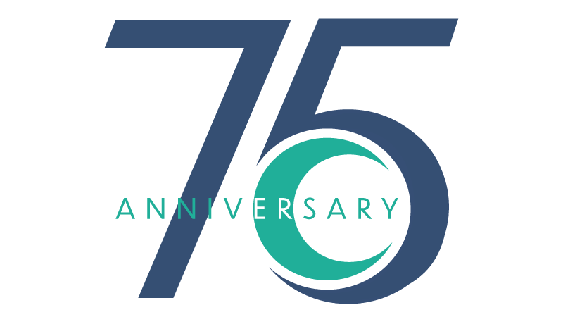 ACA 75 Year Anniversary logo